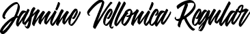 Jasmine Vellonica Regular font | Jasmine Vellonica.ttf