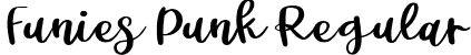 Funies Punk Regular font | Funies Punk.ttf