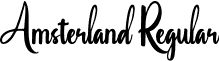 Amsterland Regular font | Amsterland.otf