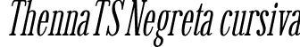 ThennaTS Negreta cursiva font | TenaTSbdit.otf