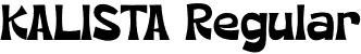 KALISTA Regular font | KALISTA.otf