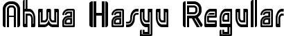 Ahwa Hasyu Regular font | Ahwa Hasyu.ttf