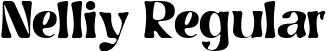 Nelliy Regular font | Nelliy.ttf