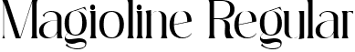 Magioline Regular font | Magioline.ttf