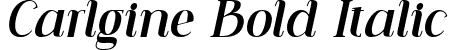 Carlgine Bold Italic font | Carlgine-BoldItalic.ttf