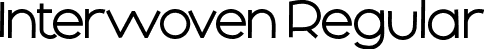 Interwoven Regular font | Interwoven.otf