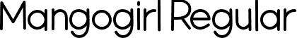 Mangogirl Regular font | Mangogirl.otf