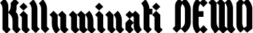 Killuminati DEMO font | KilluminatiDEMO.otf