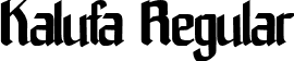 Kalufa Regular font | Kalufa-Regular.ttf