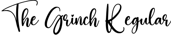 The Grinch Regular font | The-Grinch.otf