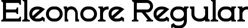 Eleonore Regular font | Eleonore.ttf