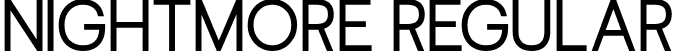 Nightmore Regular font | Nightmore.ttf