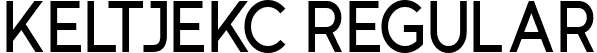 Keltjekc Regular font | Keltjekc.otf