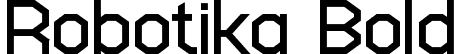 Robotika Bold font | Robotika-Bold.ttf