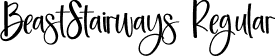 BeastStairways Regular font | BeastStairways.otf