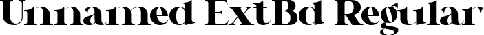 Unnamed ExtBd Regular font | DreamsNoteDemo-ExtraBold.ttf