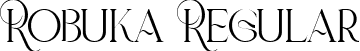 Robuka Regular font | Robuka Demo.ttf