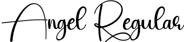 Angel Regular font | Angel.otf