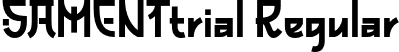 SAMENTtrial Regular font | SAMENTtrial.otf