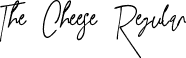 The Cheese Regular font | The Cheese TTF Personal.ttf