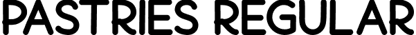 Pastries Regular font | Pastries.otf