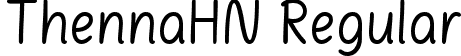 ThennaHN Regular font | ThennaHN.otf