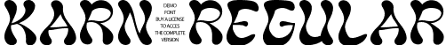 Karn Regular font | Karn.ttf