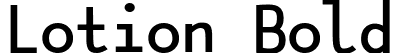 Lotion Bold font | Lotion-Bold.ttf
