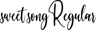 sweet song Regular font | sweet song otf.otf