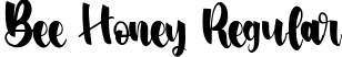 Bee Honey Regular font | BeeHoney.ttf