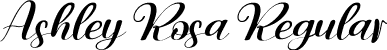 Ashley Rosa Regular font | Ashley Rosa.ttf