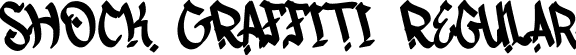 Shock Graffiti Regular font | Shock Graffiti.ttf