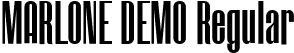 MARLONE DEMO Regular font | Maronne_Demo.ttf