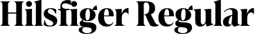 Hilsfiger Regular font | Hilsfiger Regular.otf