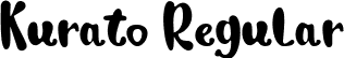 Kurato Regular font | KURATO.ttf