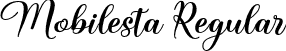 Mobilesta Regular font | Mobilesta.otf