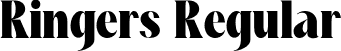 Ringers Regular font | Ringers.otf