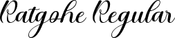 Ratgohe Regular font | Rotgohe.ttf