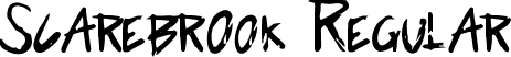 Scarebrook Regular font | Scarebrook.ttf