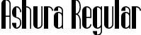 Ashura Regular font | Ashura.ttf