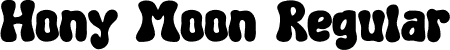 Hony Moon Regular font | HonyMoon.otf