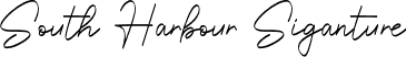 South Harbour Siganture font | SouthHarbour-Siganture.otf