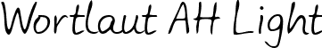 Wortlaut AH Light font | wortl-l.ttf