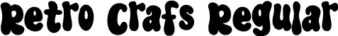 Retro Crafs Regular font | Retro Crafs.otf