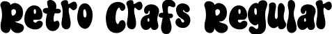 Retro Crafs Regular font | Retro Crafs.ttf