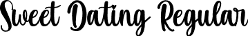 Sweet Dating Regular font | Sweet Dating.otf