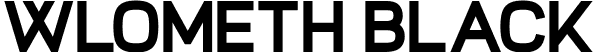 Wlometh Black font | Wlometh Black.ttf