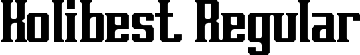 Kolibest Regular font | Kolibest.ttf