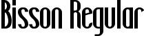 Bisson Regular font | Bisson.ttf