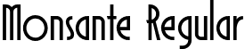 Monsante Regular font | Monsante.otf